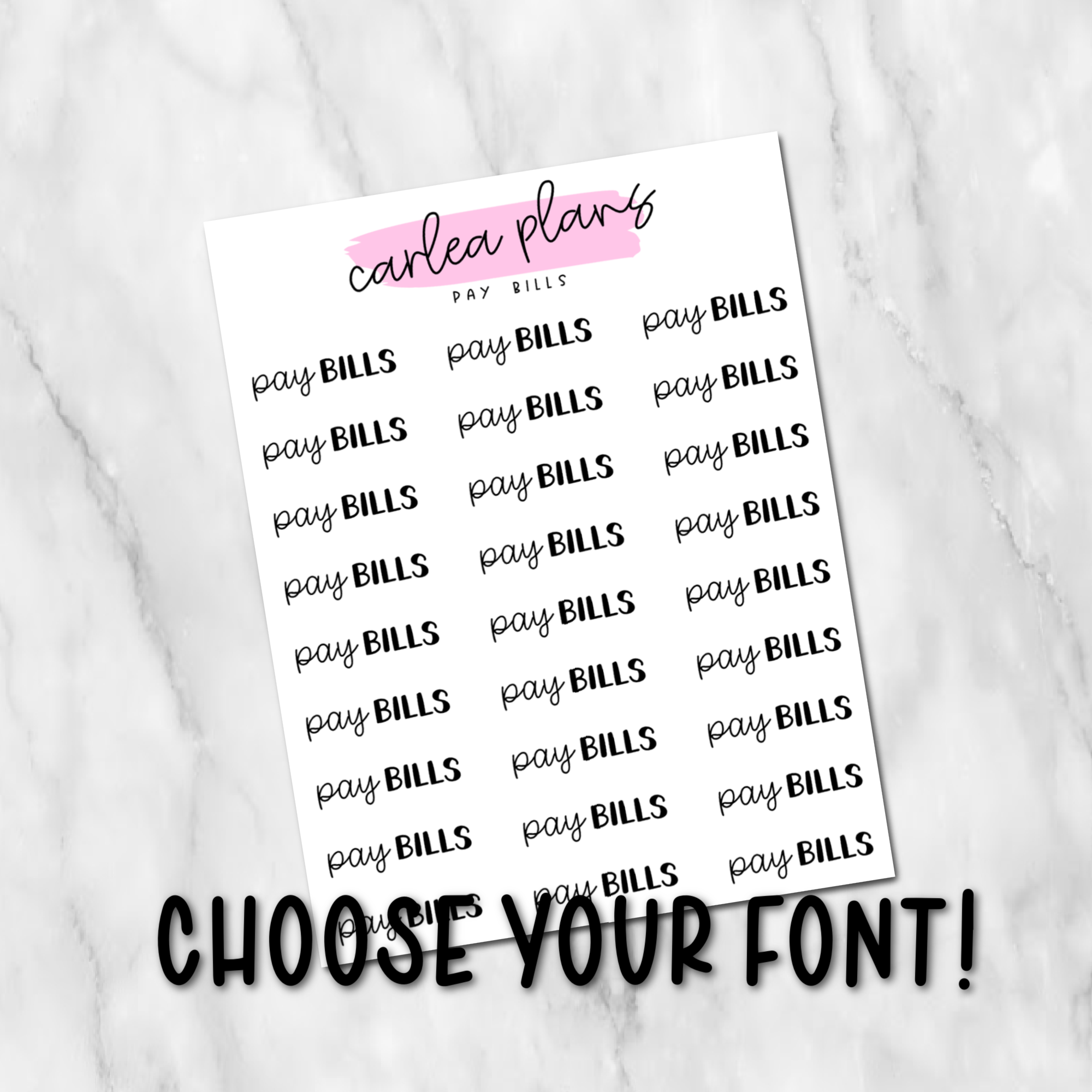 Bills Script Pay Bills Scripts – CarleaPlans
