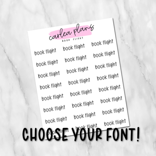 Book Flight Scripts