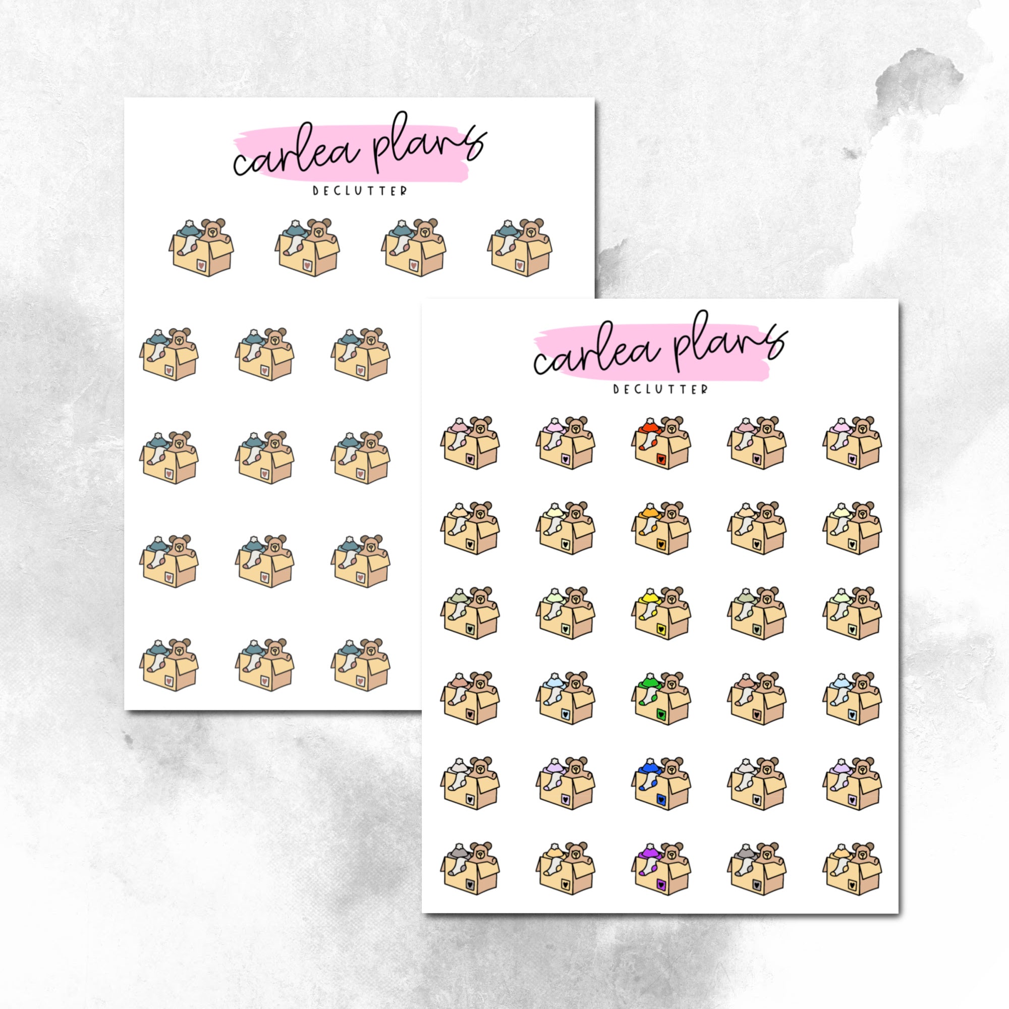 Declutter Icons – CarleaPlans