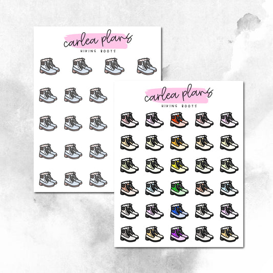 Hiking Boot Icons