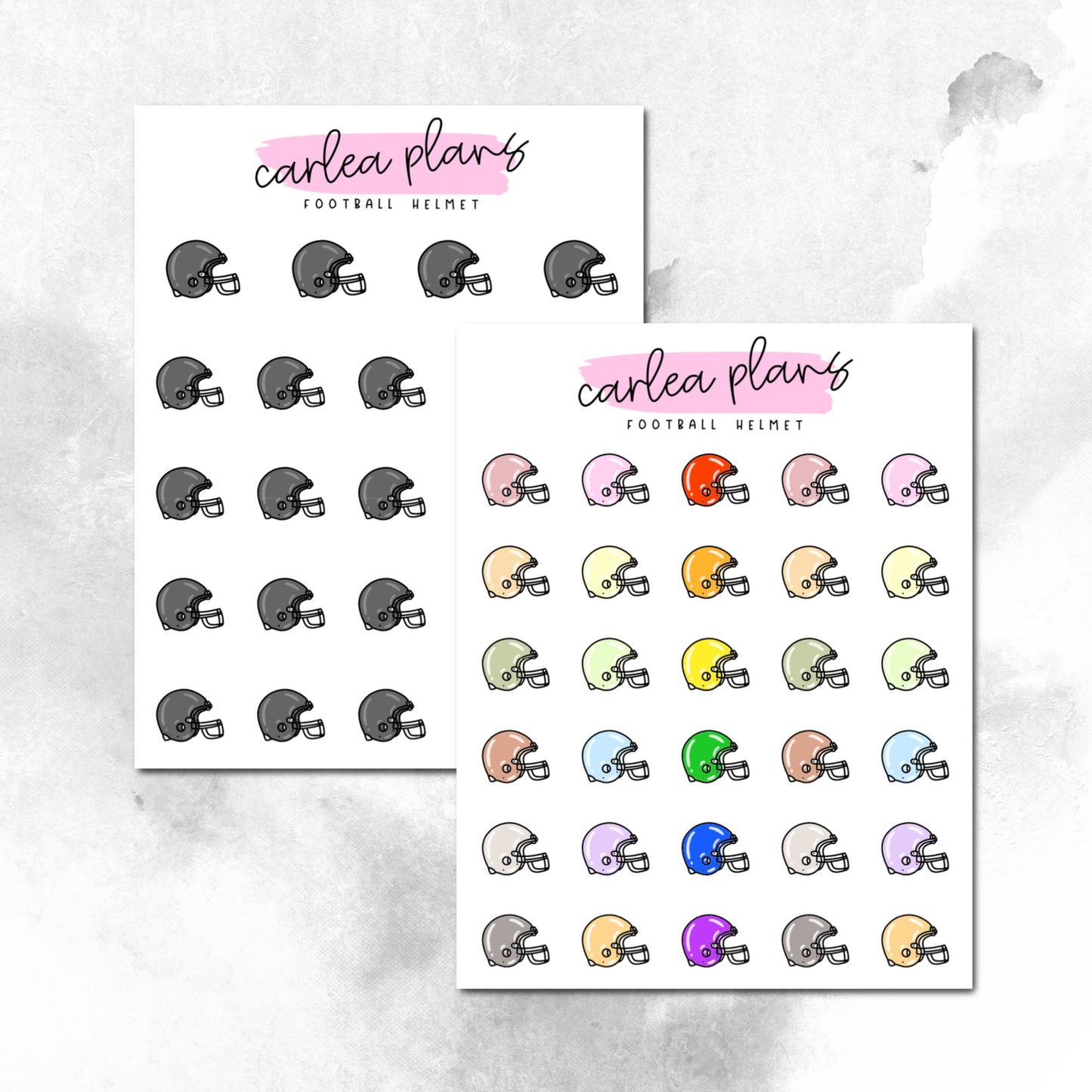 Football Helmet Icons