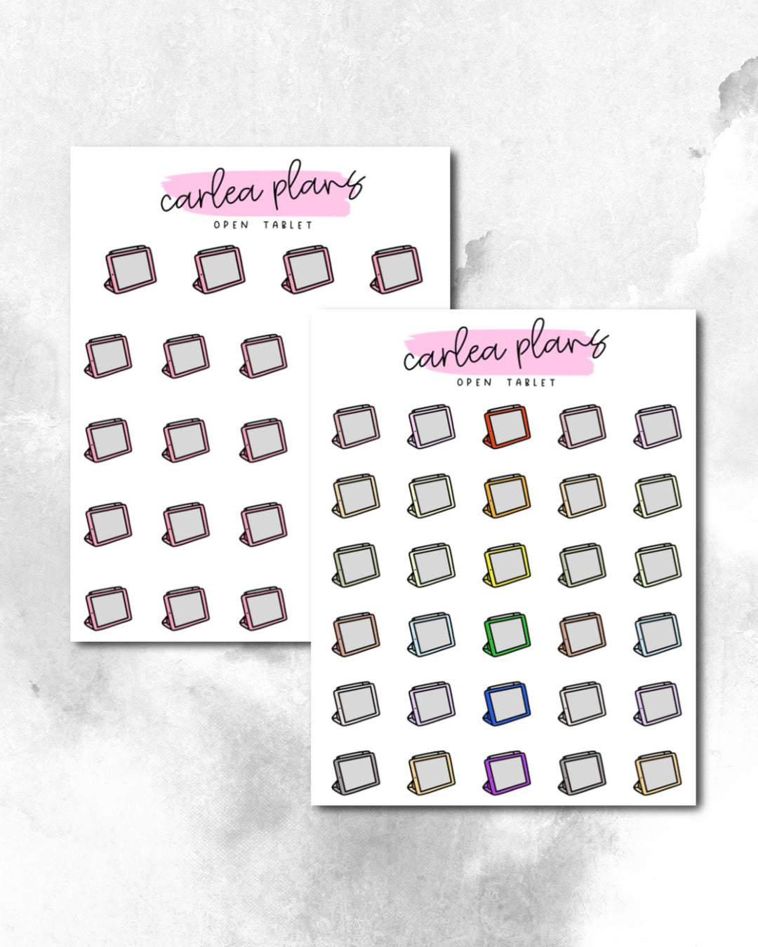 Open Tablet Icons