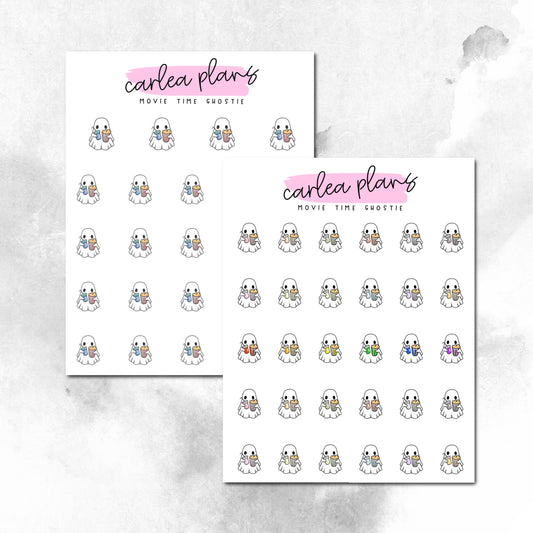 Movie Time Ghostie Character Icons