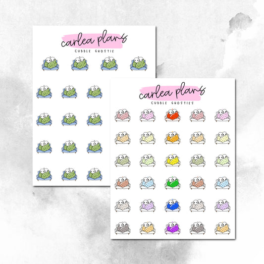Cuddle Ghostie Character Icons