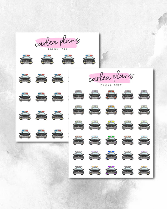 Police Car Icons