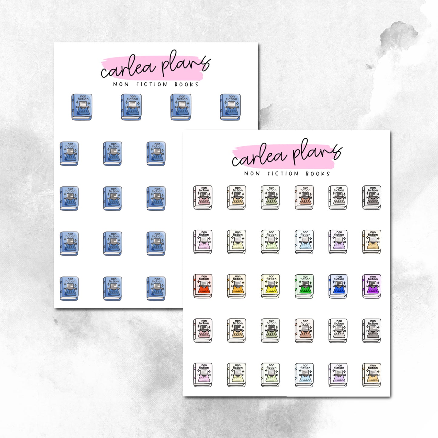 Non Fiction Book Icons