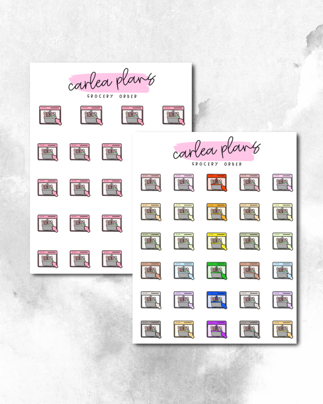 Grocery Order Icons