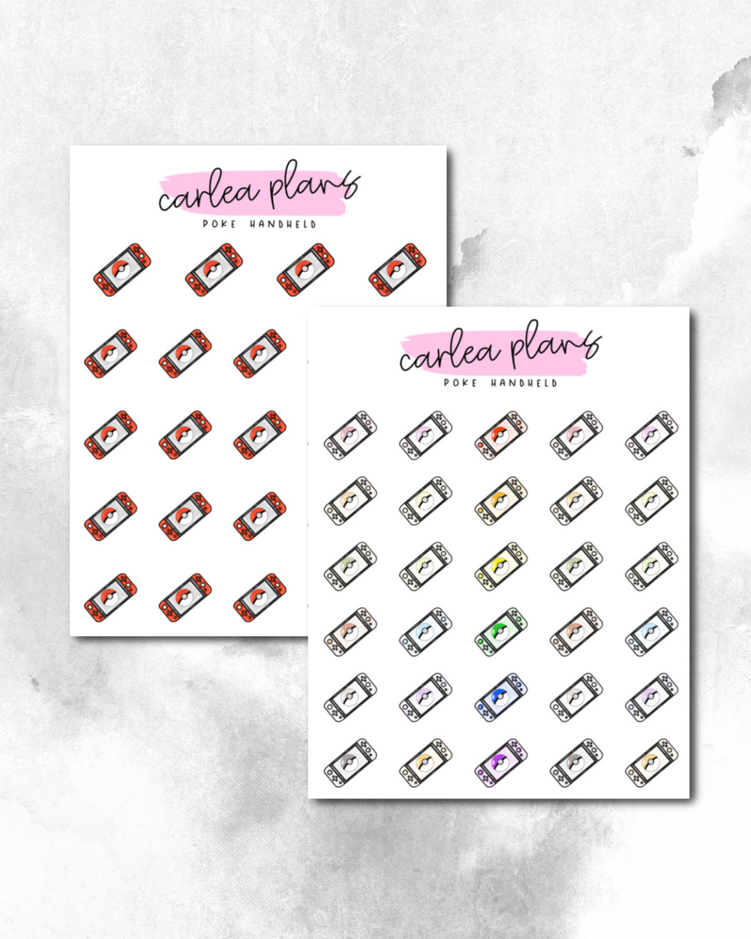 Poke Handheld Icons