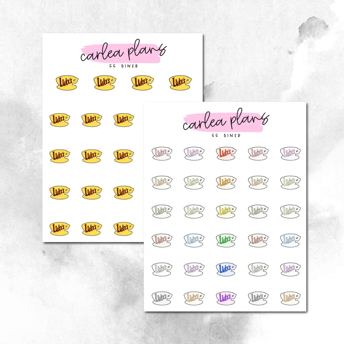 GG Diner Icons