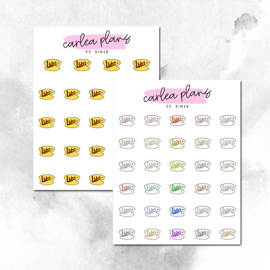 GG Diner Icons