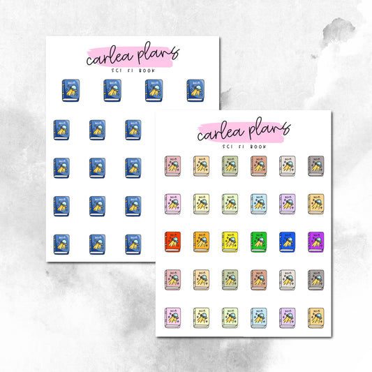 Sci Fi Book Icons