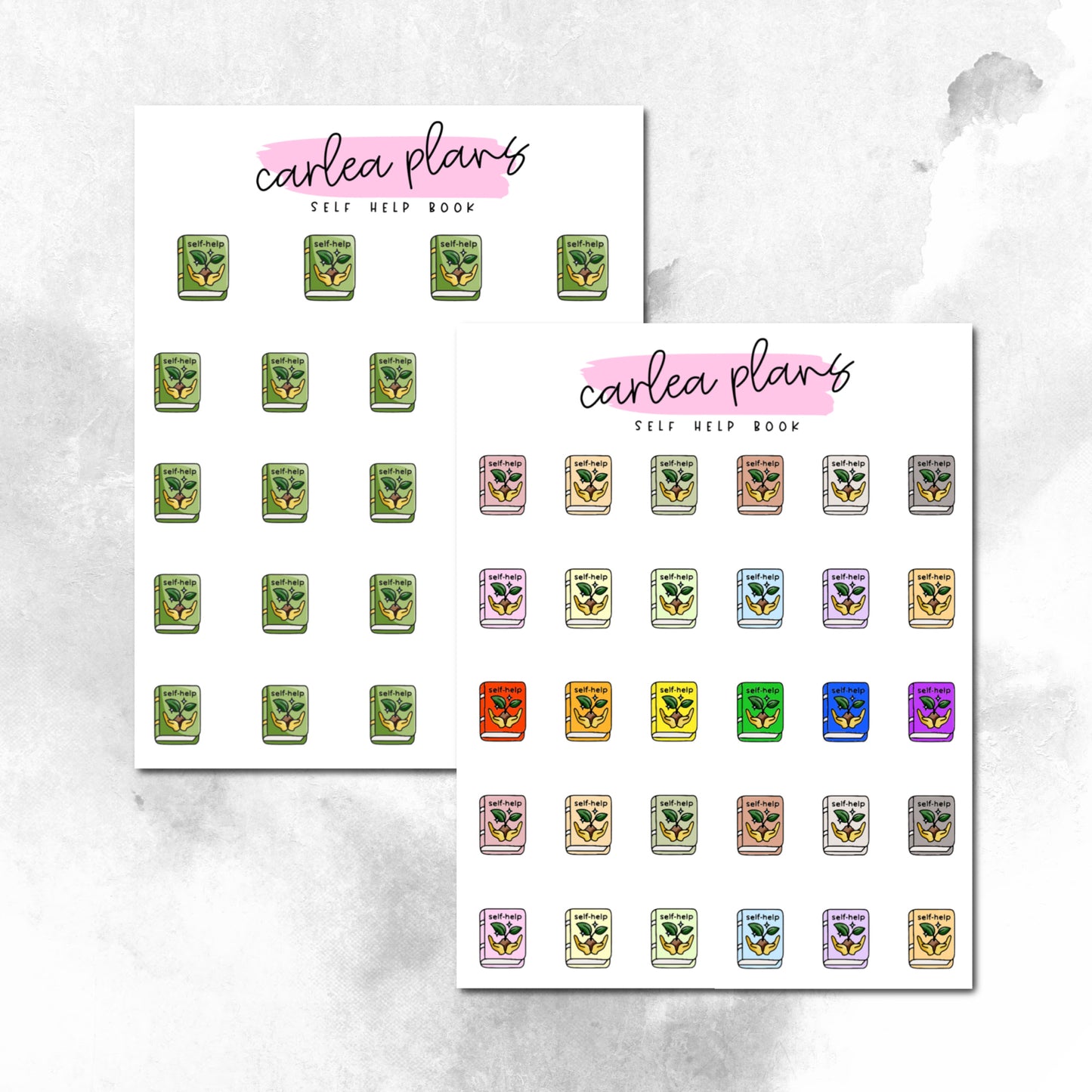 Self Help Book Icons