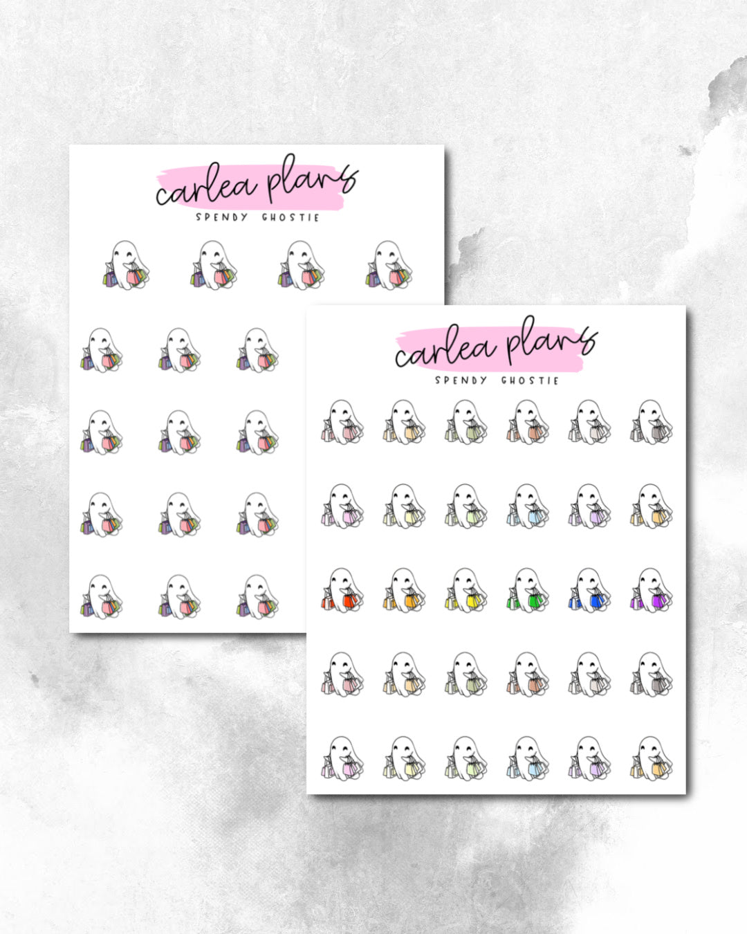 Spendy Ghostie Character Icons