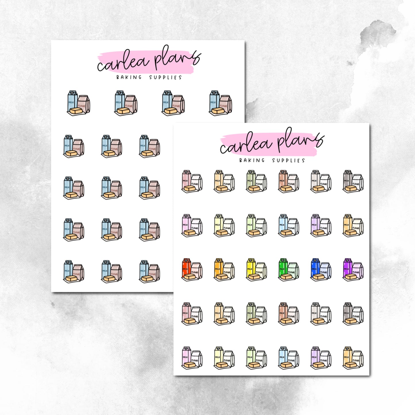 Baking Supplies Icons