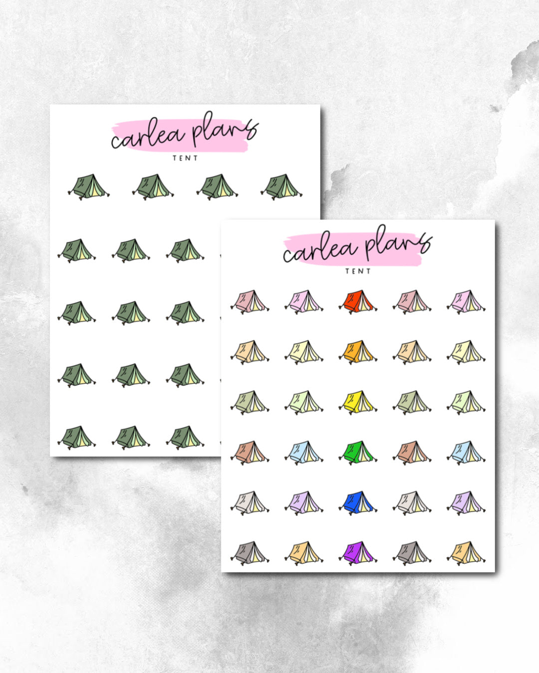 Tent Icons