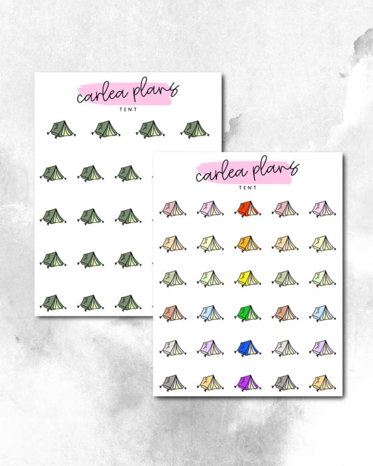 Tent Icons