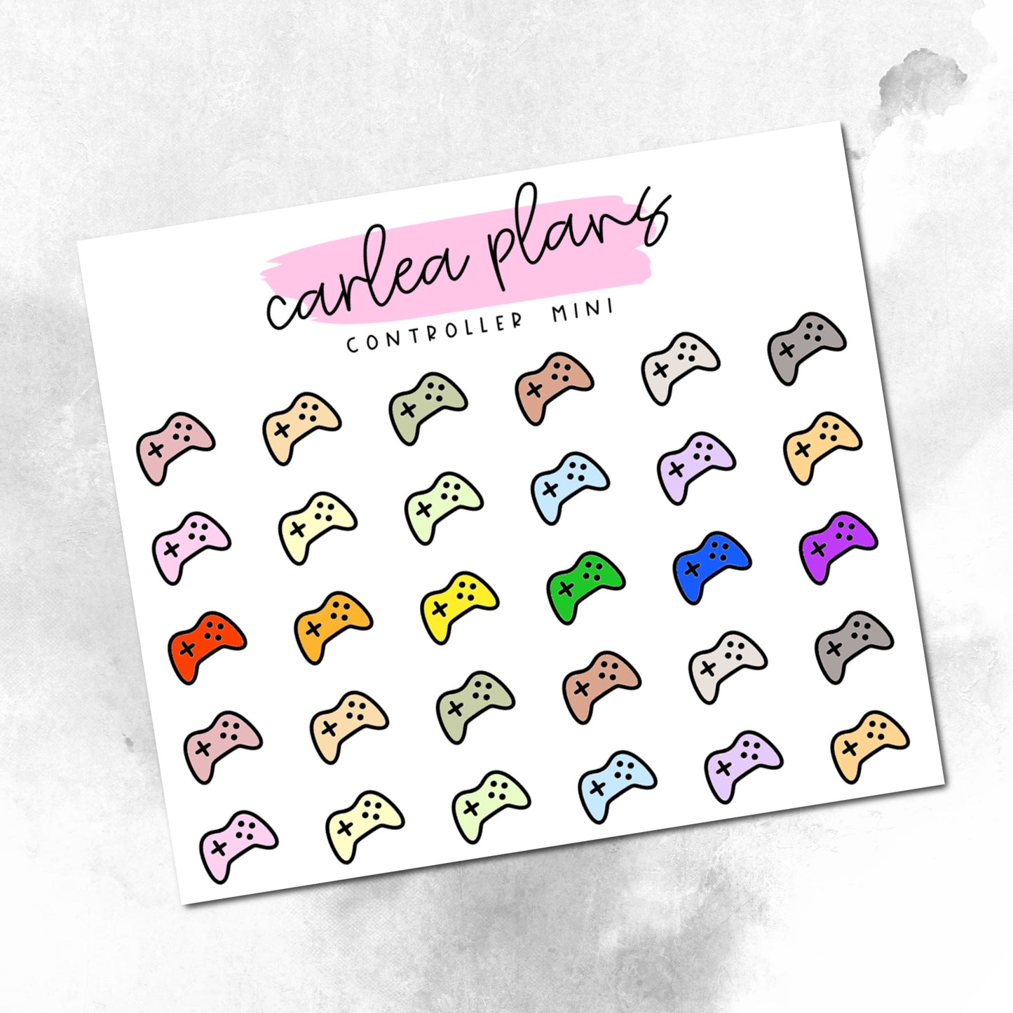 Game Controller Mini Icons