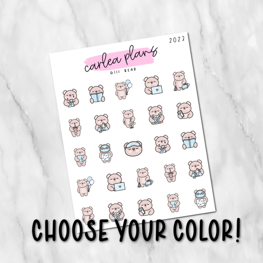 Solid Color Bear Character Best Seller Icons | 2023 | Quarter 3