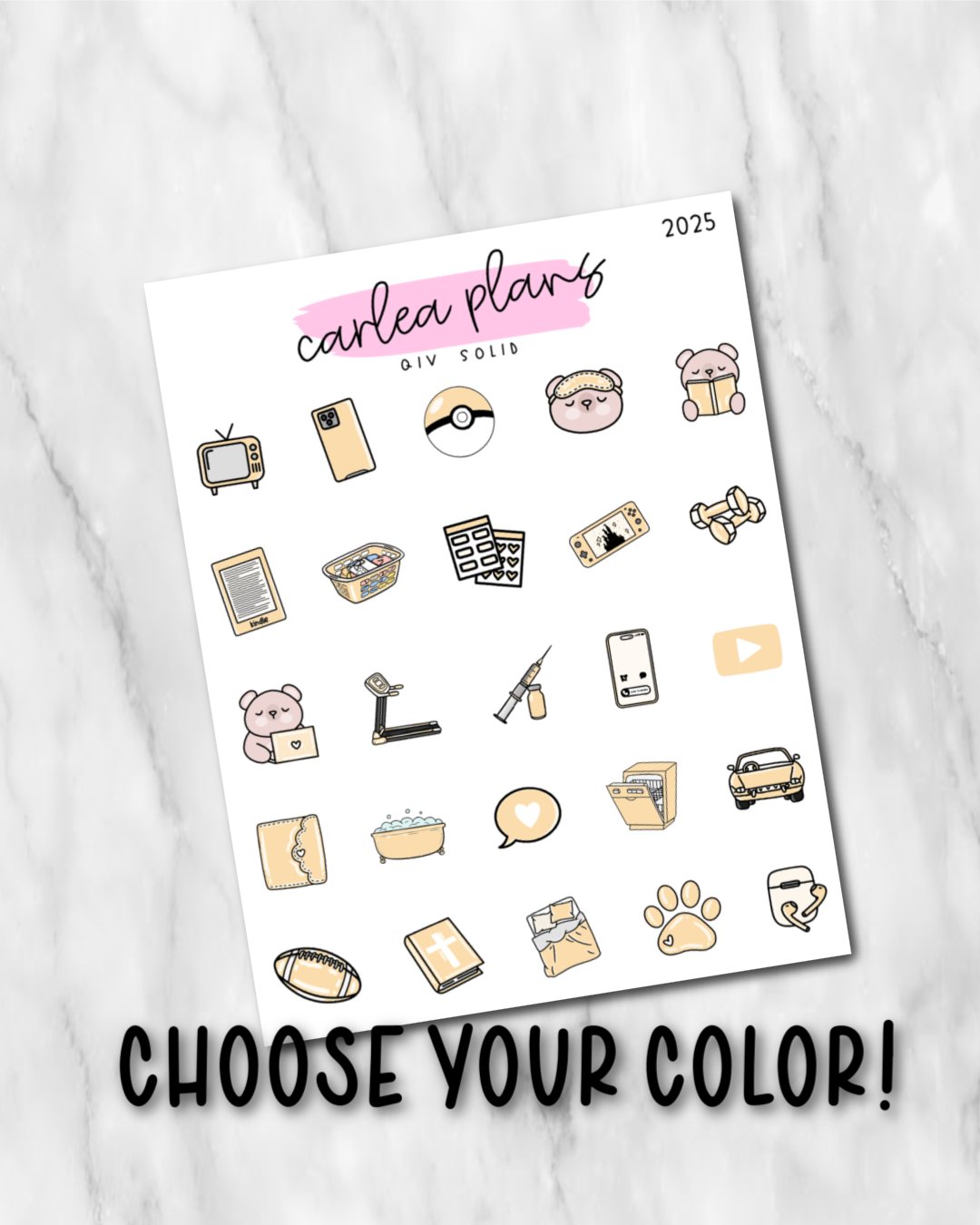 Solid Color Best Seller Icons | 2025 | Quarter 4