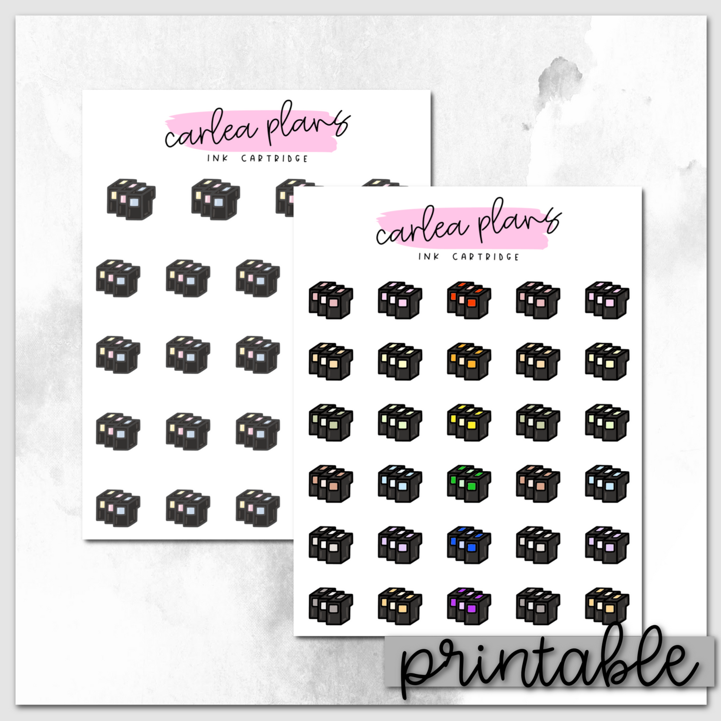 Ink Cartridge Icons | Printable Icons