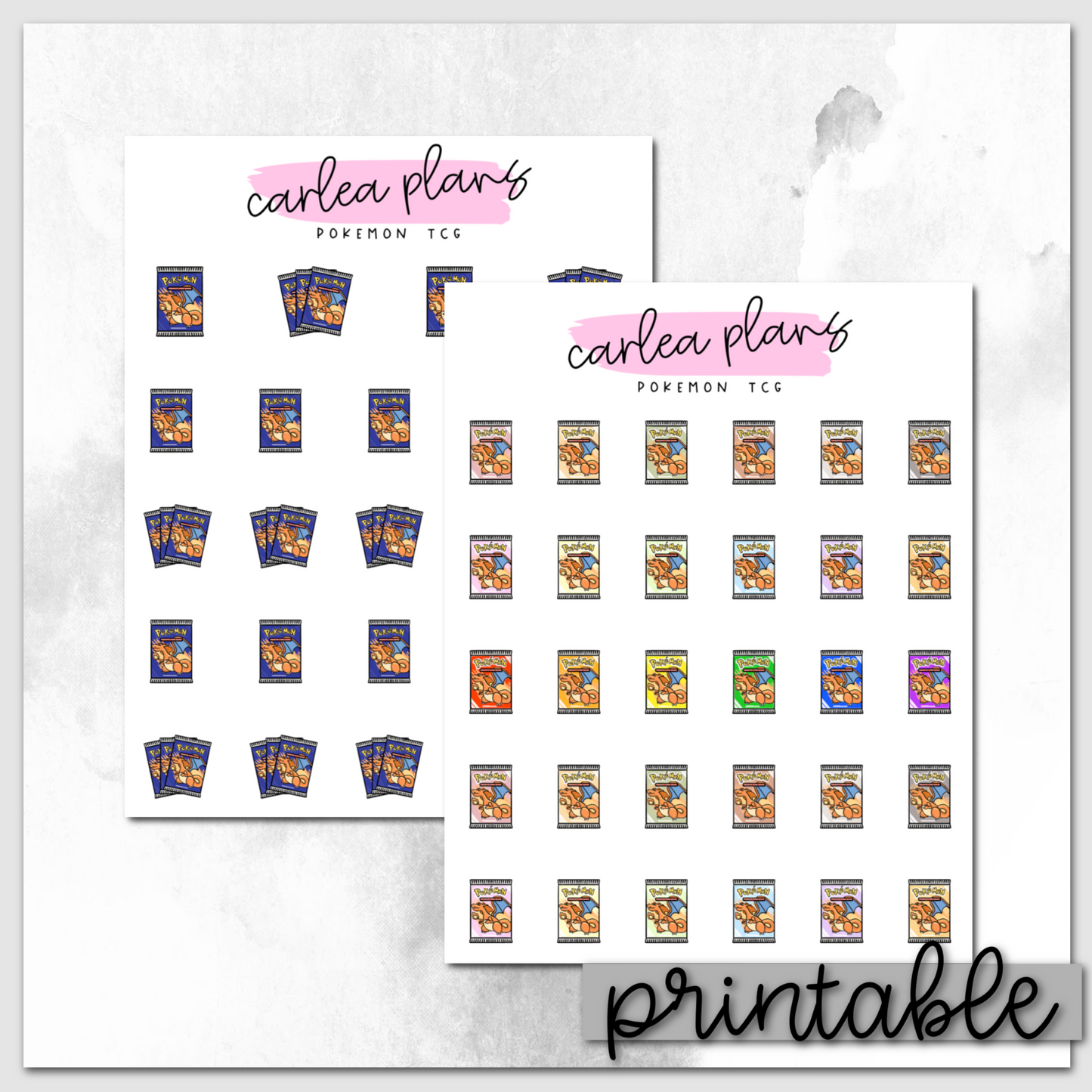 Pokemon TCG Icons | Printable Icons