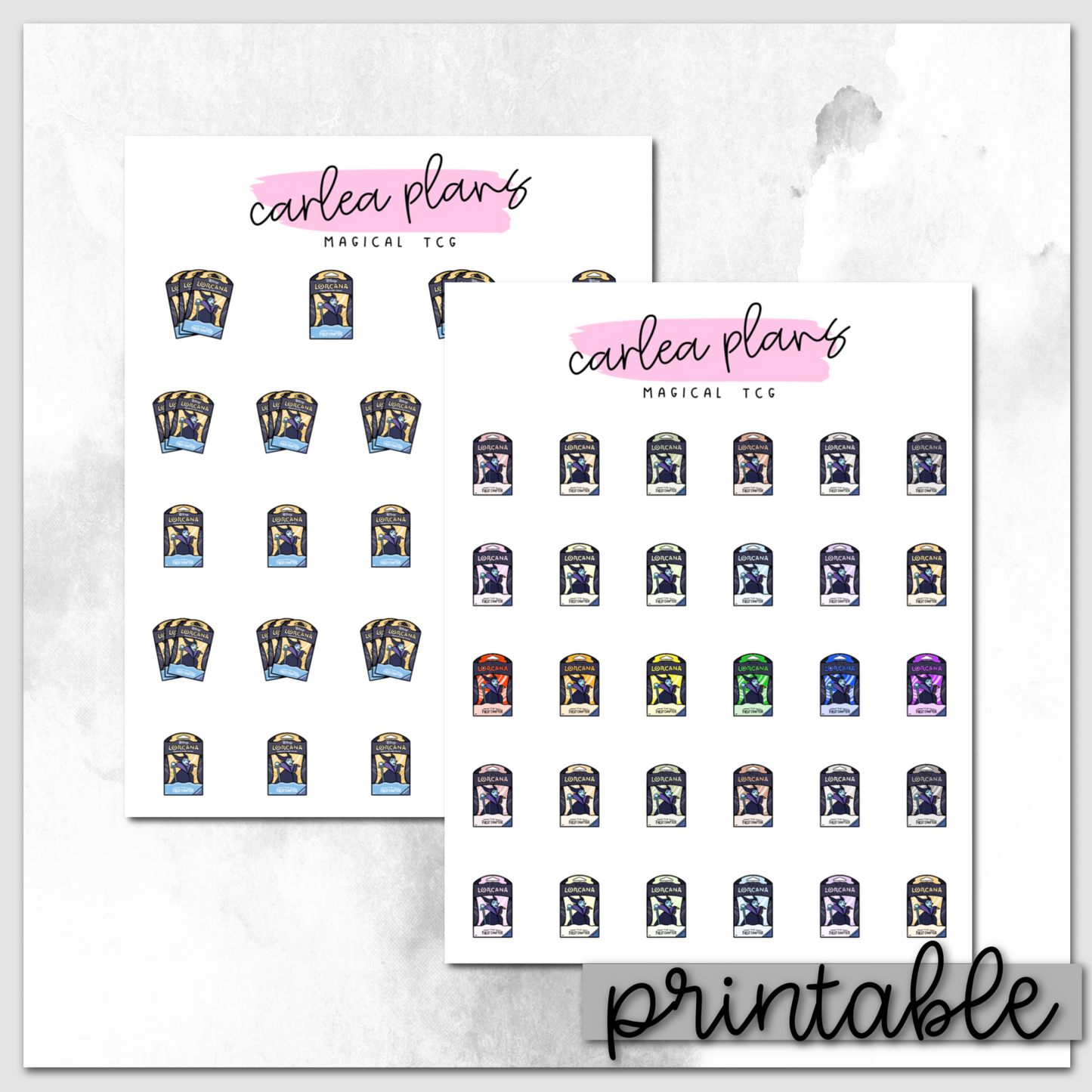 Magical TCG Icons | Printable Icons