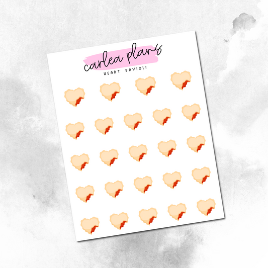 Heart Ravioli Icons