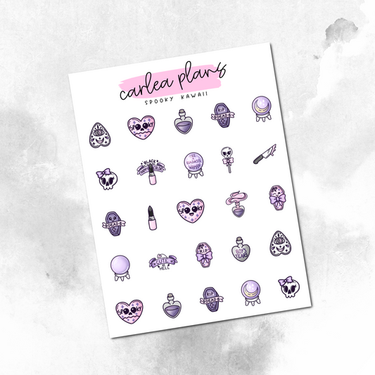 Spooky Kawaii Deco Icons