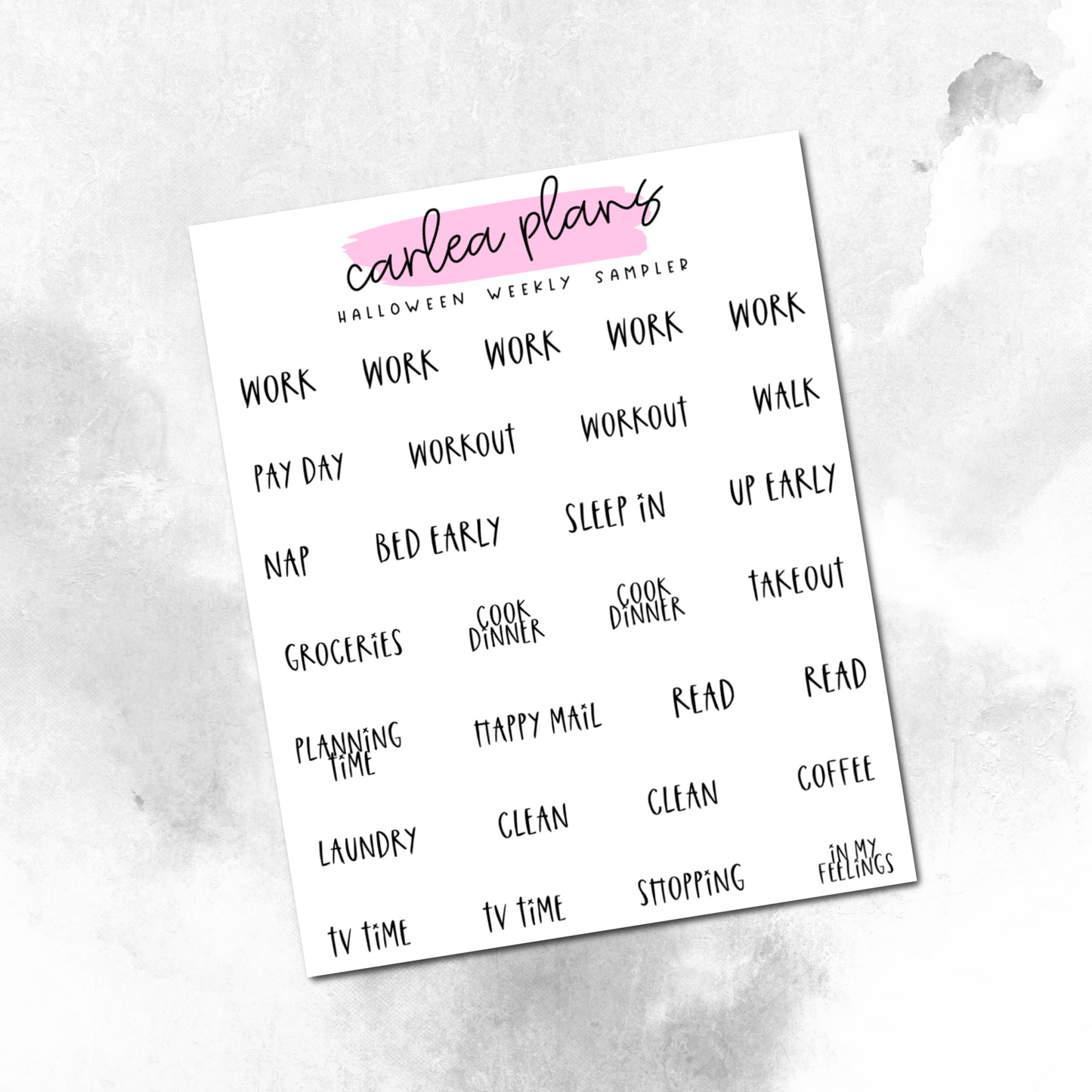 Font of the Month Week Sampler Scripts