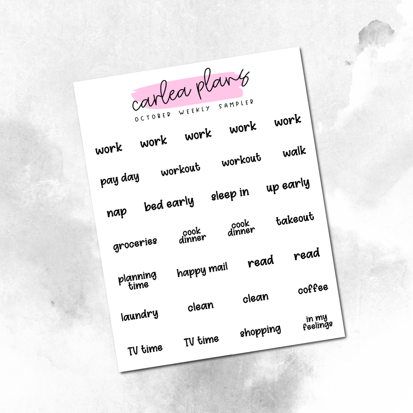 Font of the Month Week Sampler Scripts