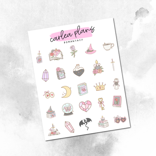 Romantasy Deco Icons