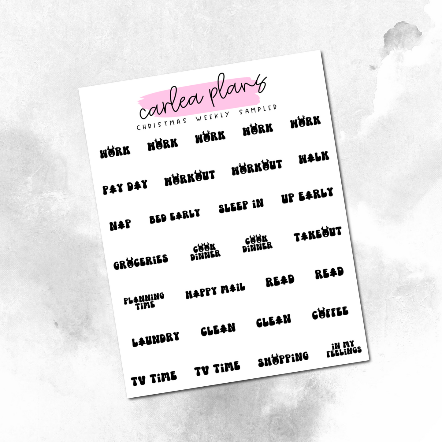 Font of the Month Week Sampler Scripts