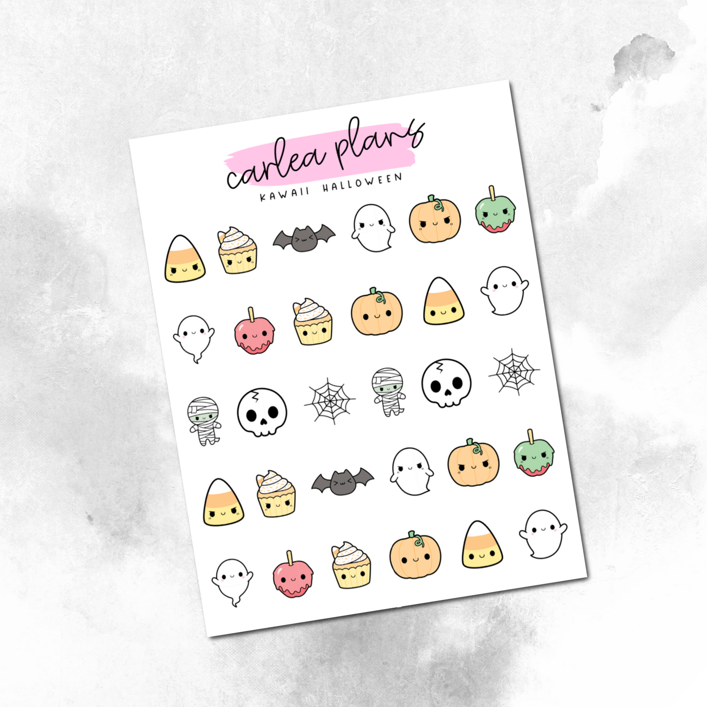 Kawaii Halloween Icons