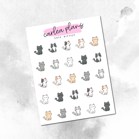 Cute Kitties Character Icons