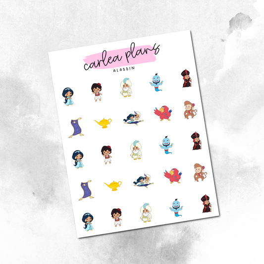 Aladdin Character Icons