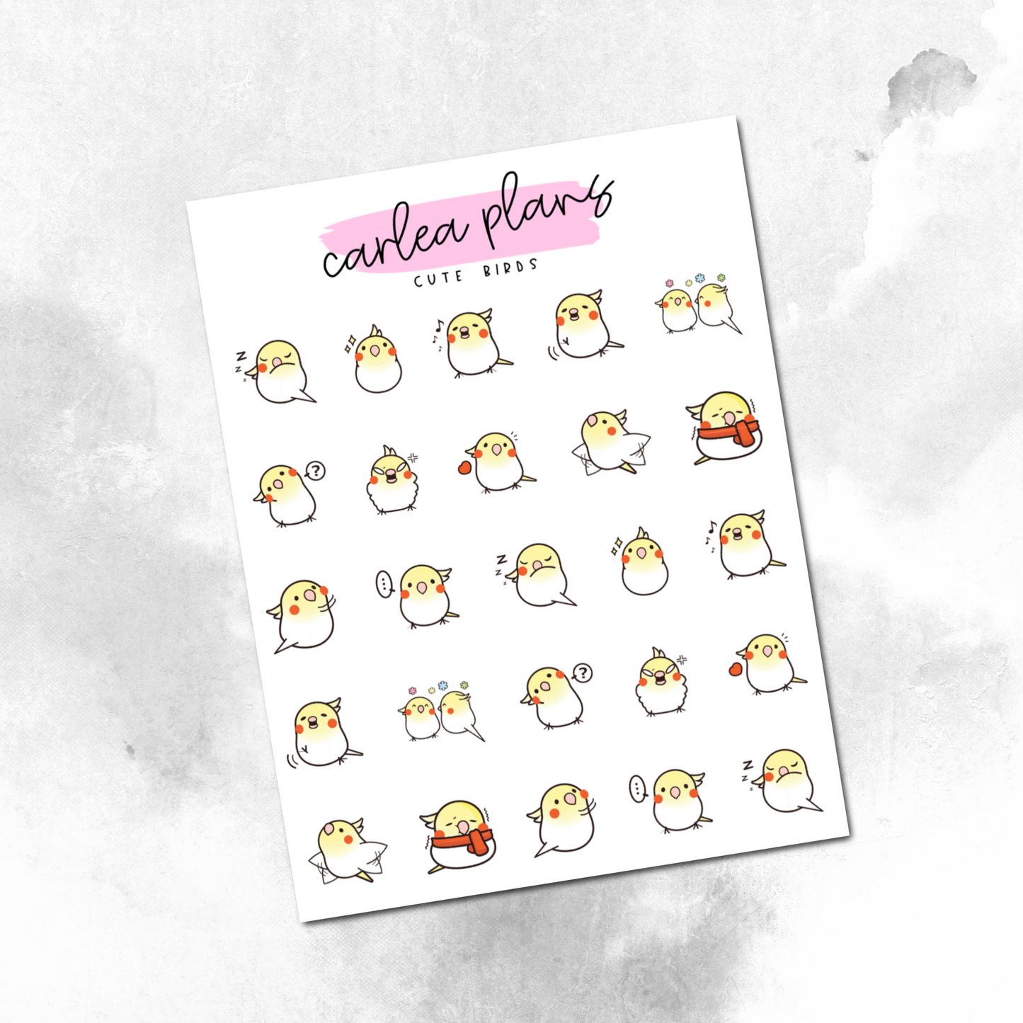 Cute Bird Icons