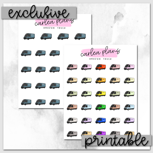 Amazon Truck Icons | Printable Icons