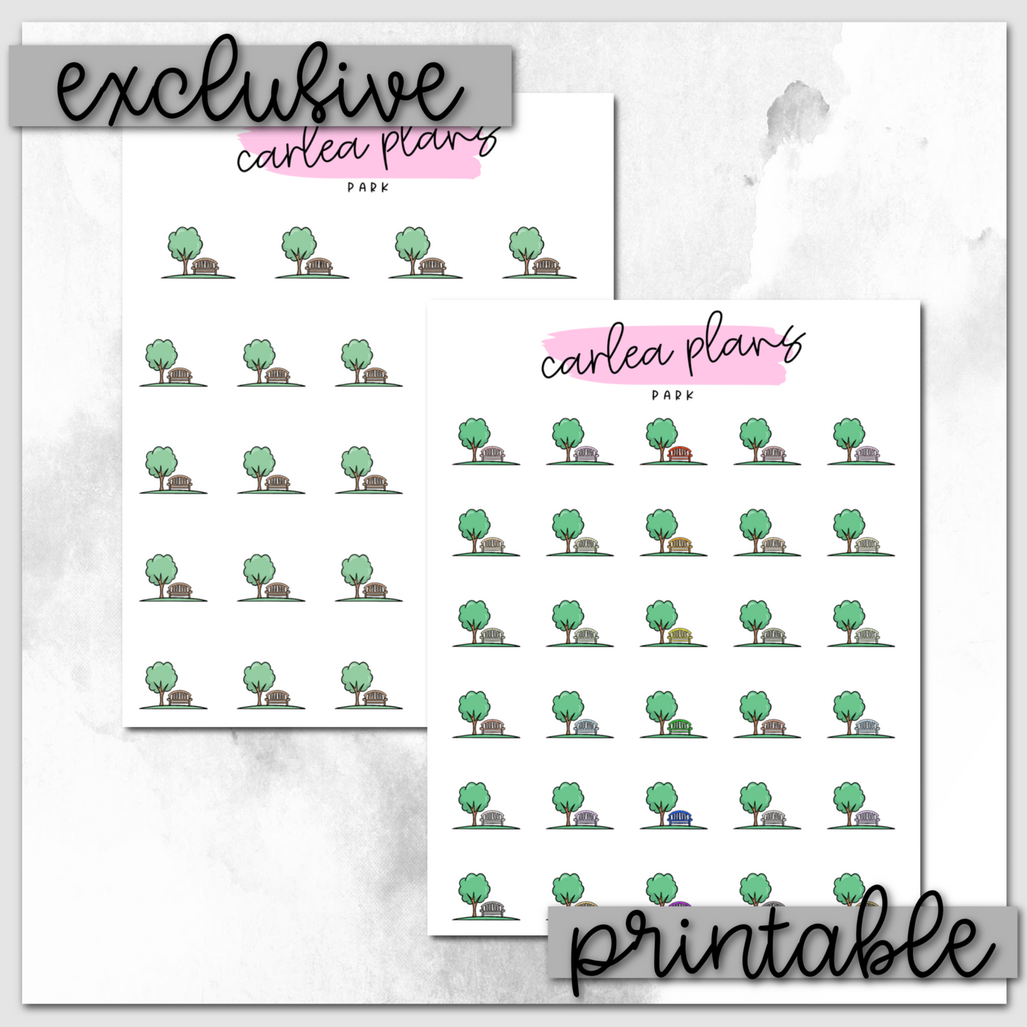 Park Icons | Printable Icons