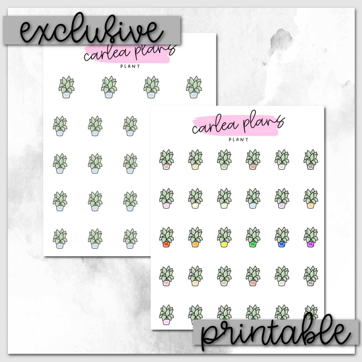 Plant Icons | Printable Icons