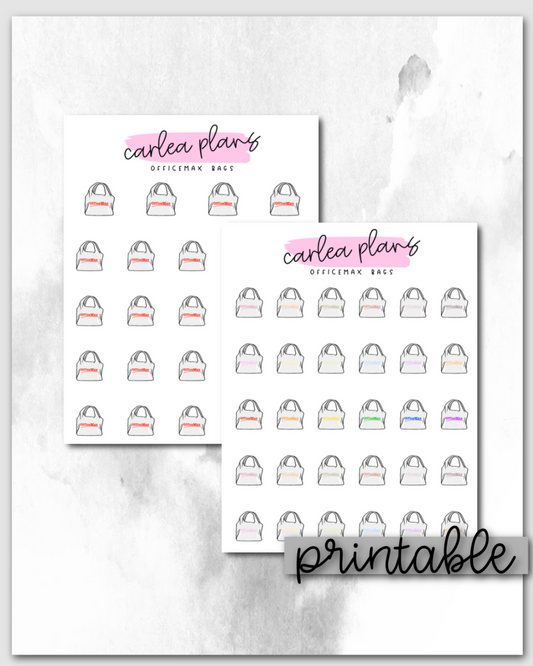 OfficeMax Bag Icons | Printable Icons