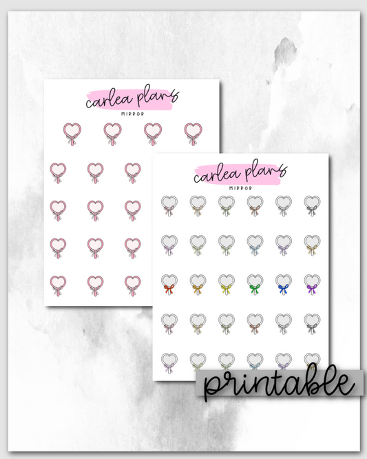 Mirror Icons | Printable Icons