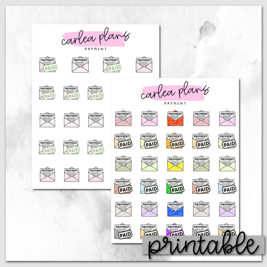 Payment Icons | Printable Icons