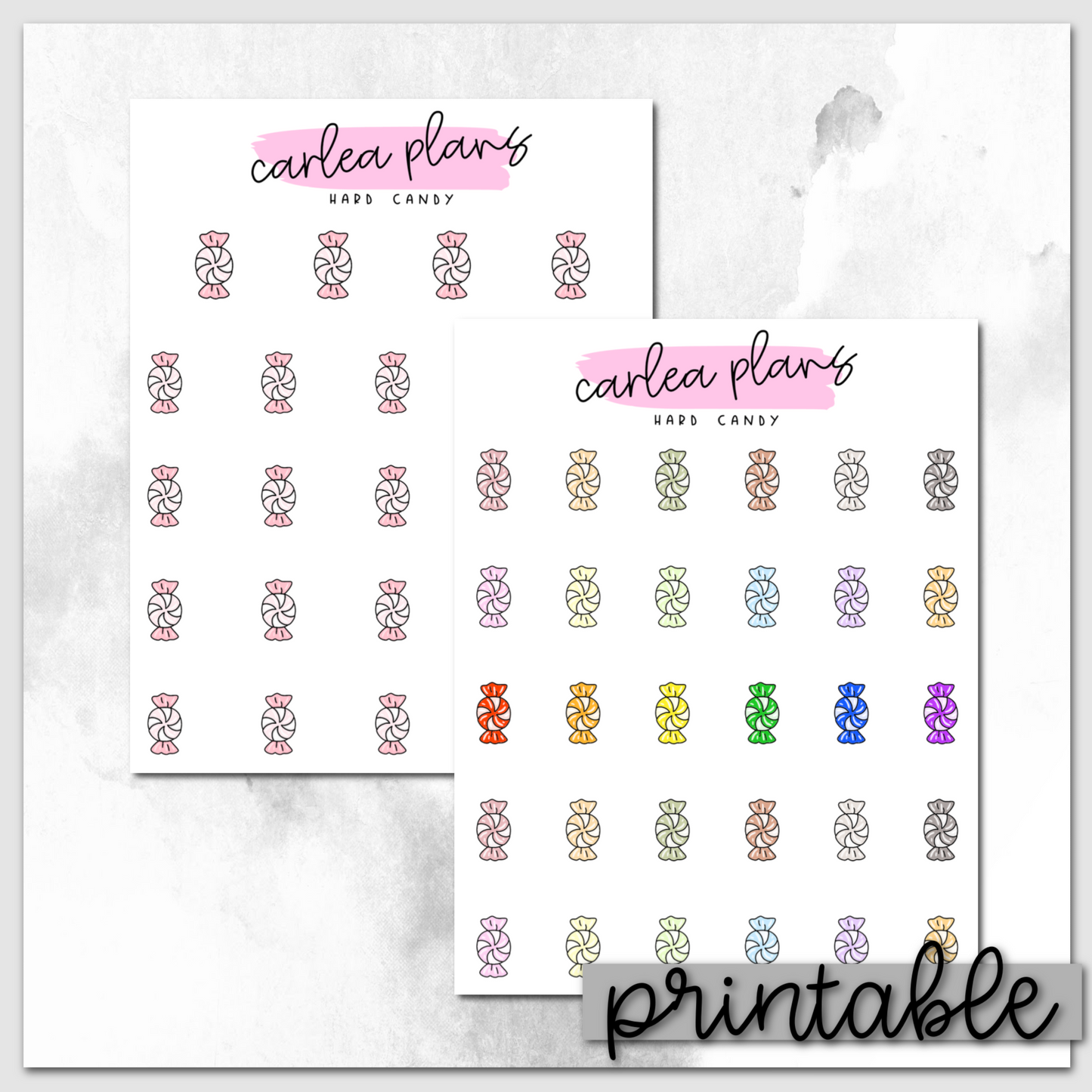 Hard Candy Icons | Printable Icons