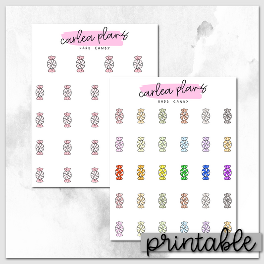 Hard Candy Icons | Printable Icons