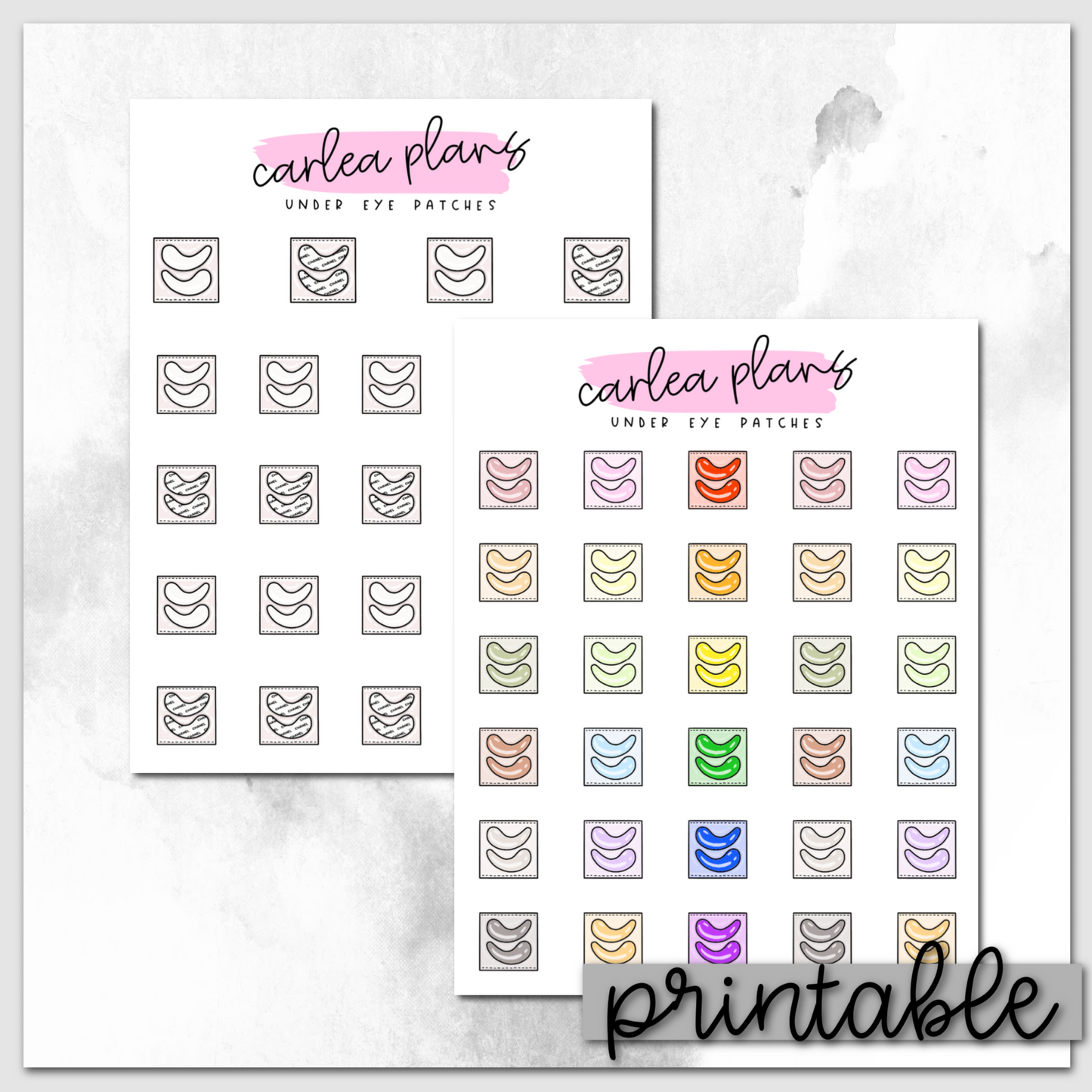 Under Eye Patch Icons | Printable Icons