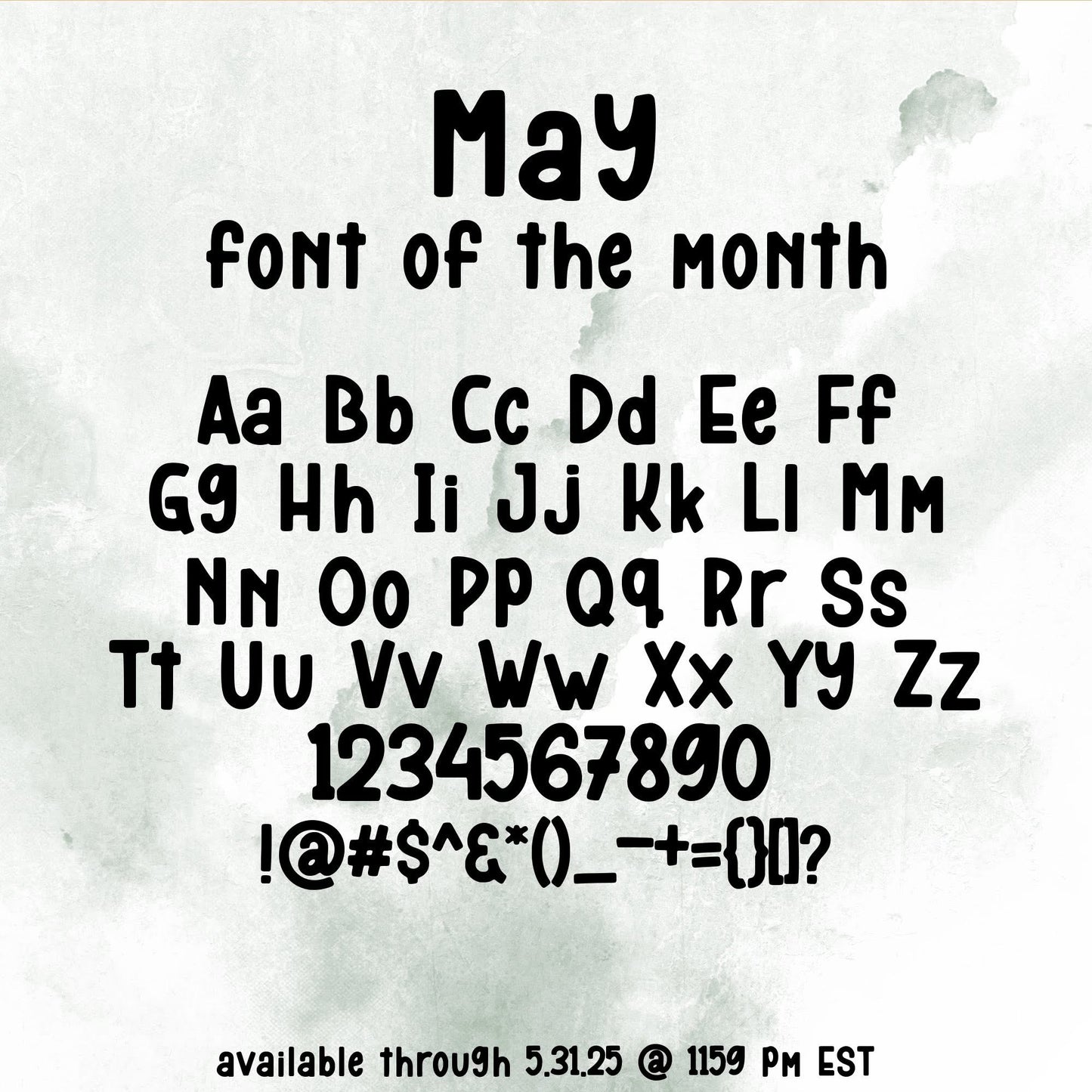 Past Font of the Month Custom Scripts