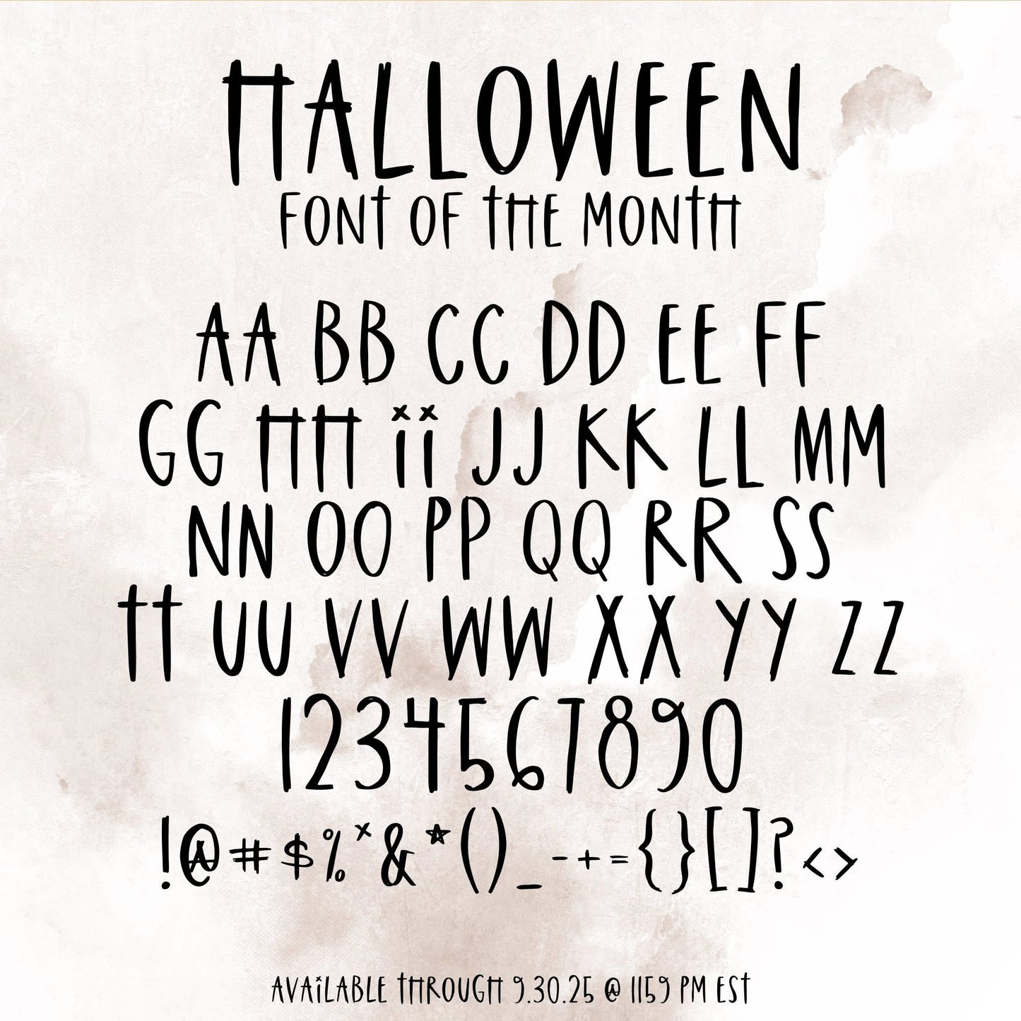 Past Font of the Month Custom Scripts
