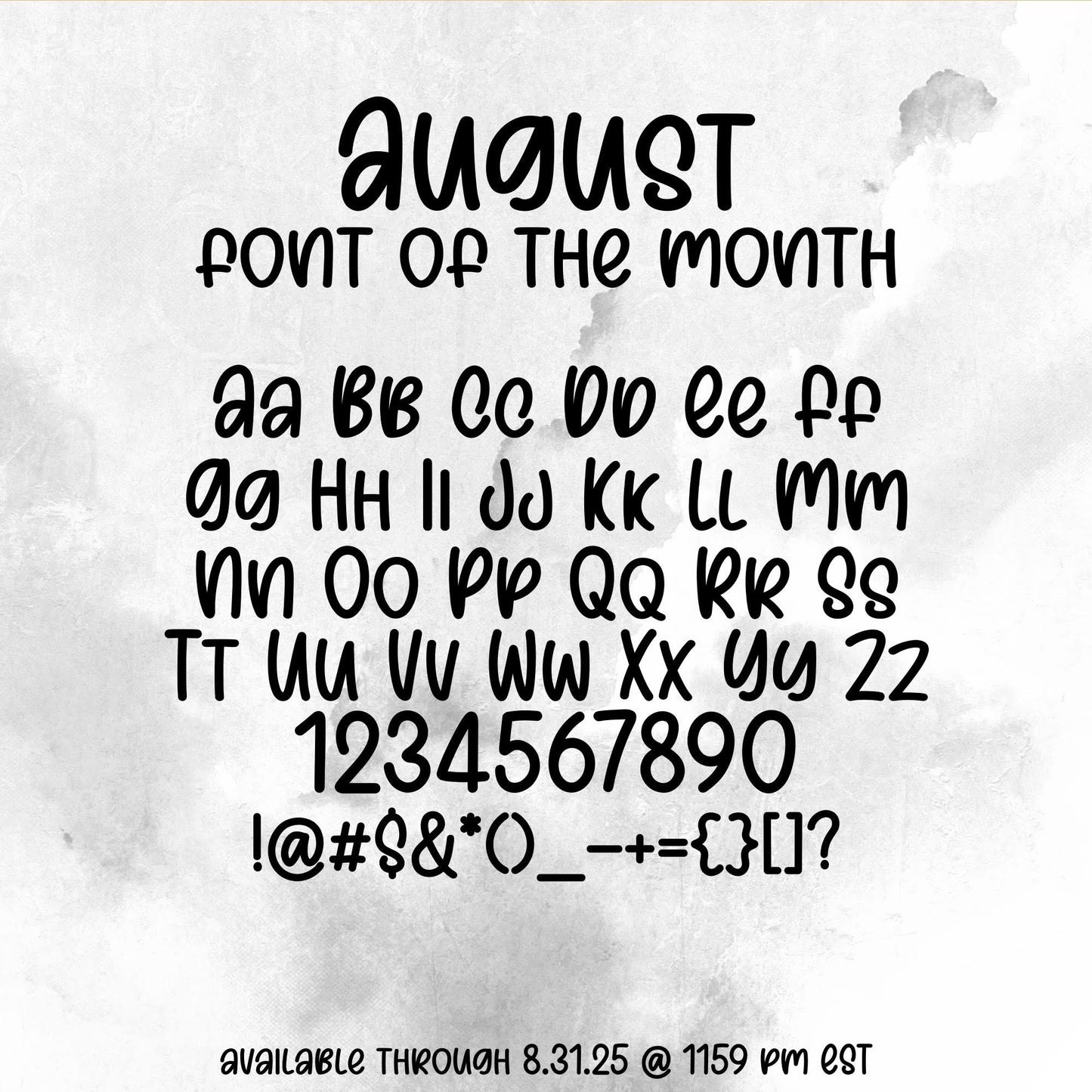 Past Font of the Month Custom Scripts