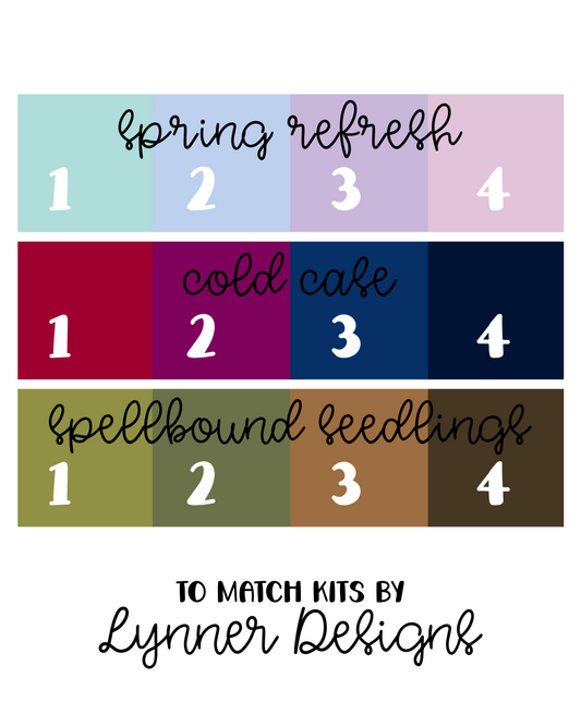 Solid Color Best Sellers - To Match Lynner Designs Kits | Icons