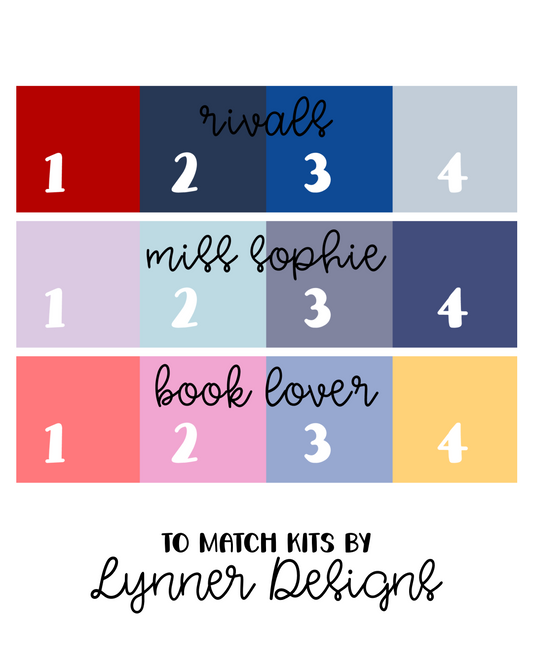 Solid Color Best Sellers - To Match Lynner Designs Kits | Icons